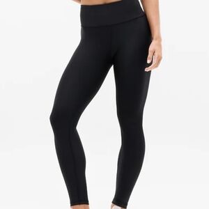 Athleta Black High-Waisted Leggings for Versatile Wear